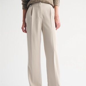 AF Curve Love Sloan Cream Trousers